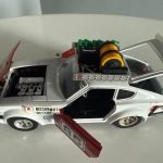 Bburago Datsun 240Z 1:24 bianco e rosso rally