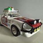 Bburago Datsun 240Z 1:24 bianco e rosso rally