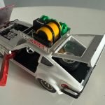 Bburago Datsun 240Z 1:24 bianco e rosso rally