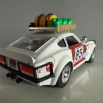 Bburago Datsun 240Z 1:24 bianco e rosso rally