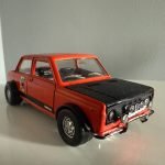 Politoys Fiat 128 Rally 1:24 arancione e nero