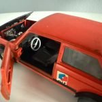 Politoys Fiat 128 Rally 1:24 arancione e nero