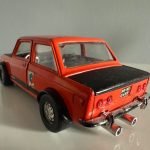 Politoys Fiat 128 Rally 1:24 arancione e nero